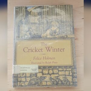 Vintage The Cricket Winter Felice Holman 1967 1st Edition HC W/DJ Ex-Library
